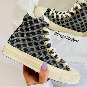 NWT Converse CTAS 70 HI NY Polka Dobby sneakers